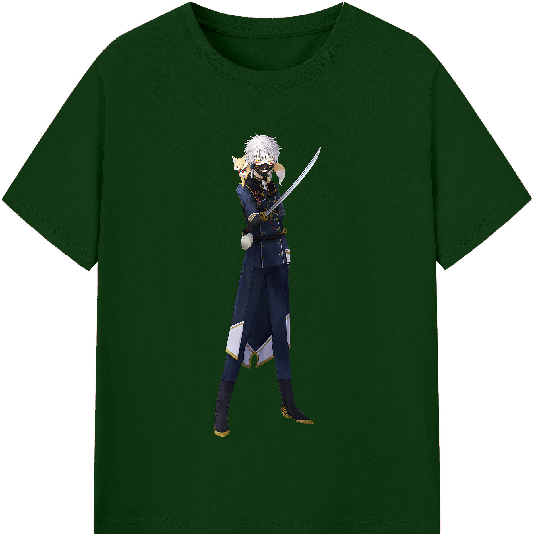 （画像用） 刀剣乱舞 Touken Ranbu 綿100％半袖Tシャツ（フロントプリント）